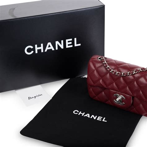 chanel extra mini burgundy caviar|Chanel Mini Bags & Flap Bags On Sale .